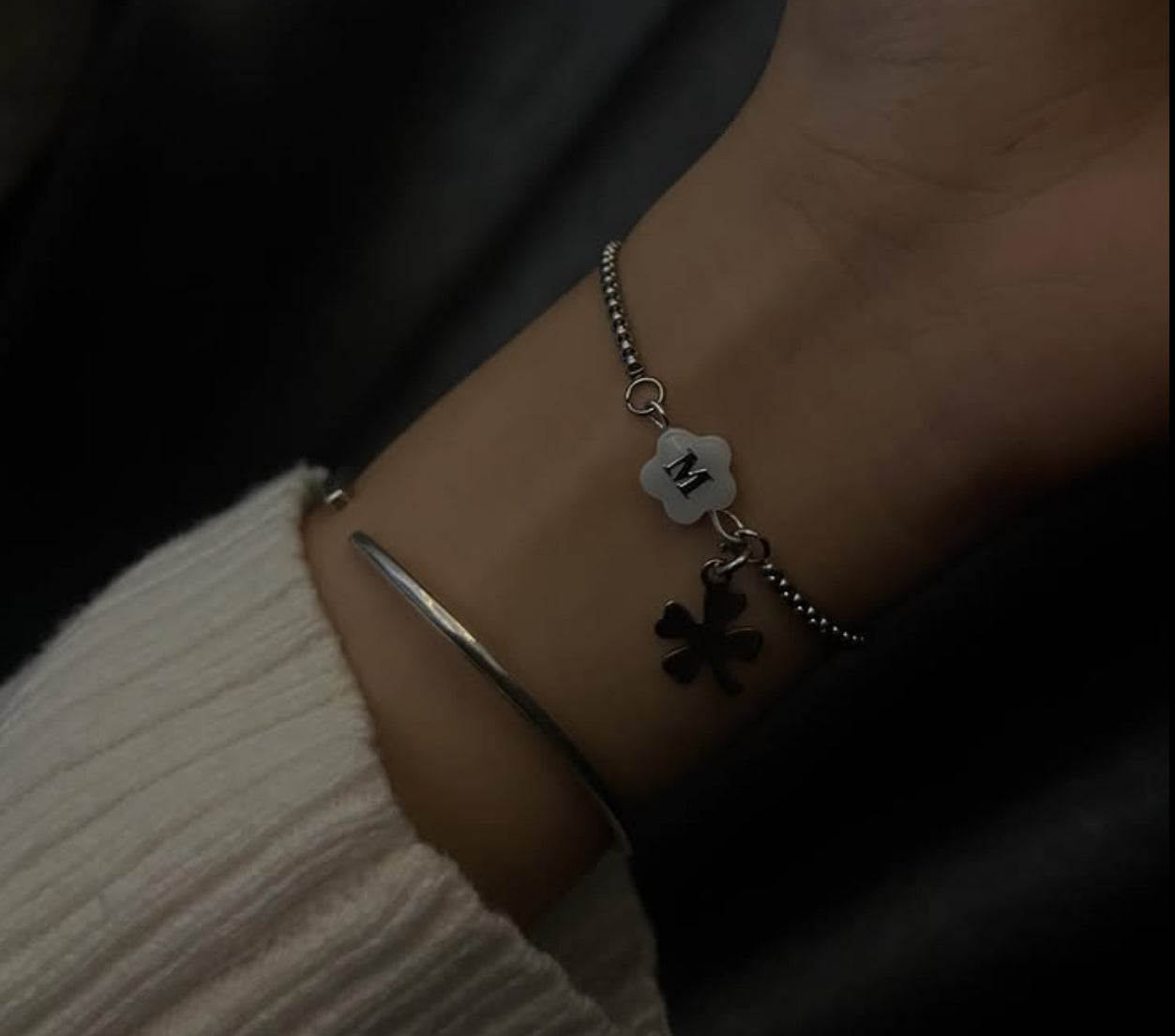 Lucky One Clover Handmade Bracelet