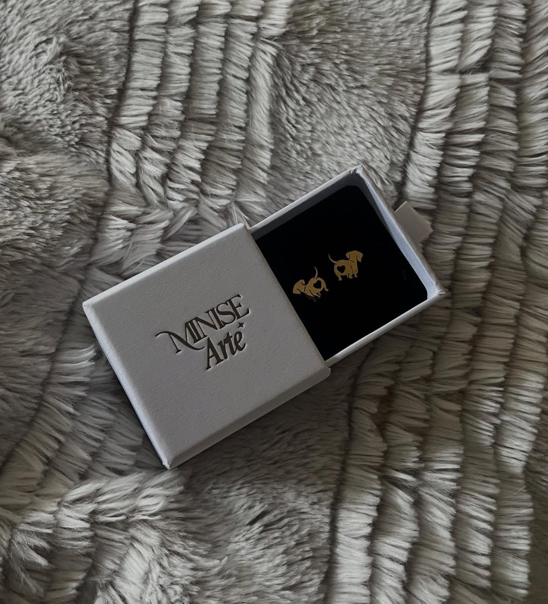 🐾 Puppy Love Earrings – Wear Your Heart for Dogs
