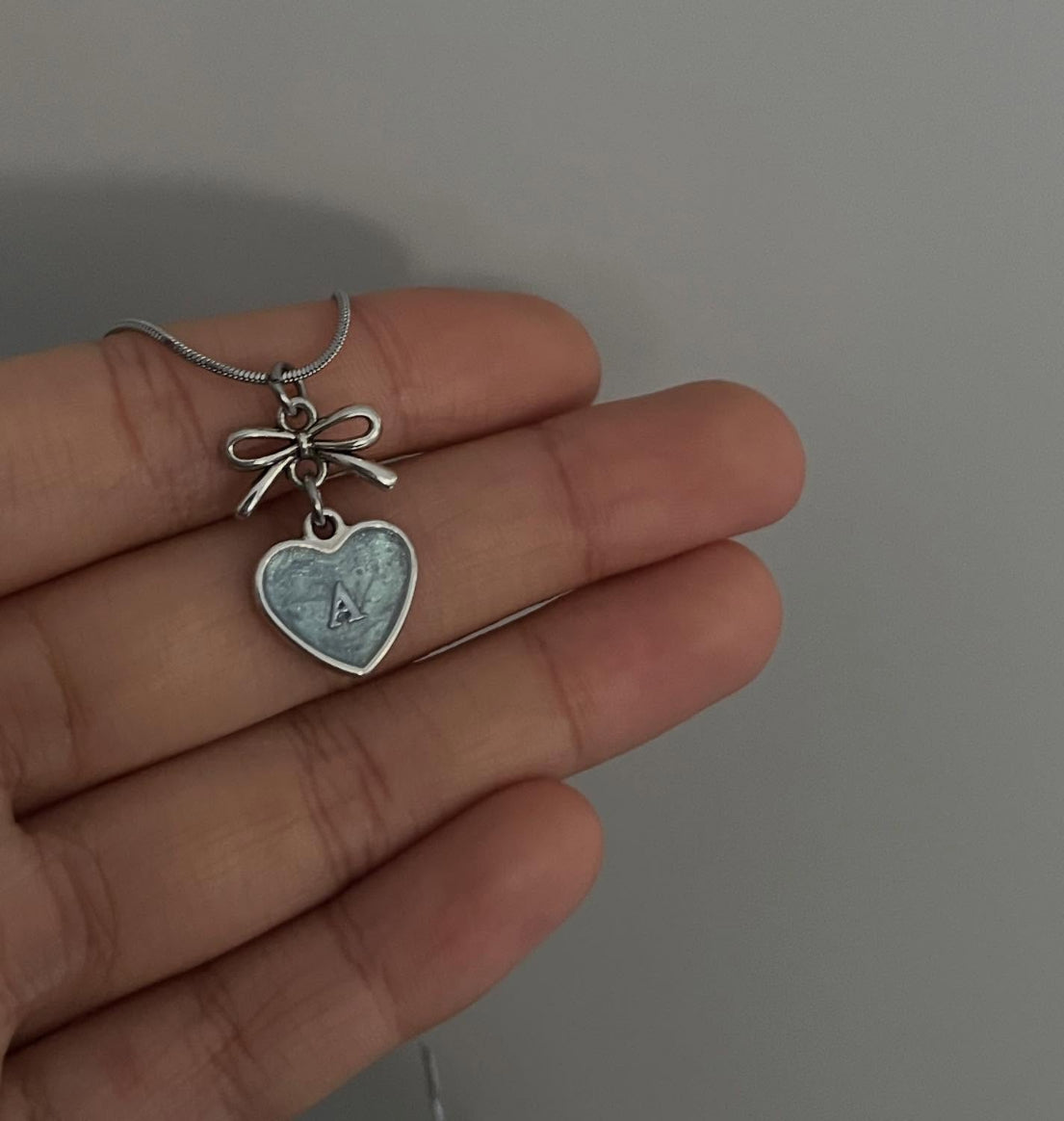 Diatomic Initial Handmade Necklace – Love, Grace & A Personal Touch