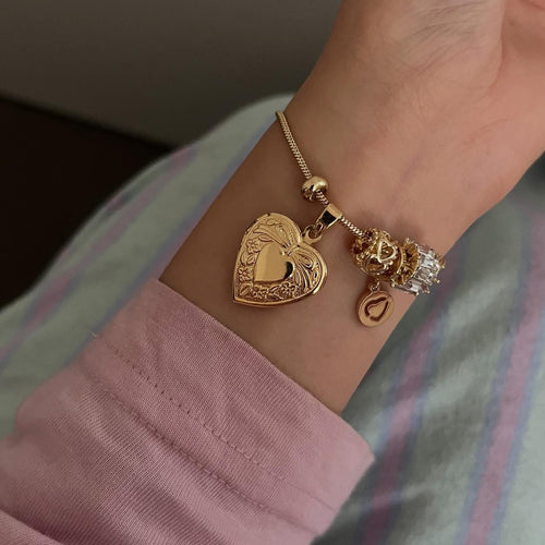 Beniga Memory Charm Locket  Bracelet – A Story on Your Wrist