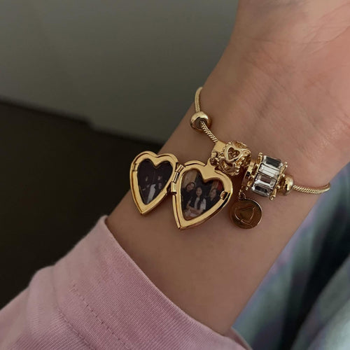 Beniga Memory Charm Locket  Bracelet – A Story on Your Wrist