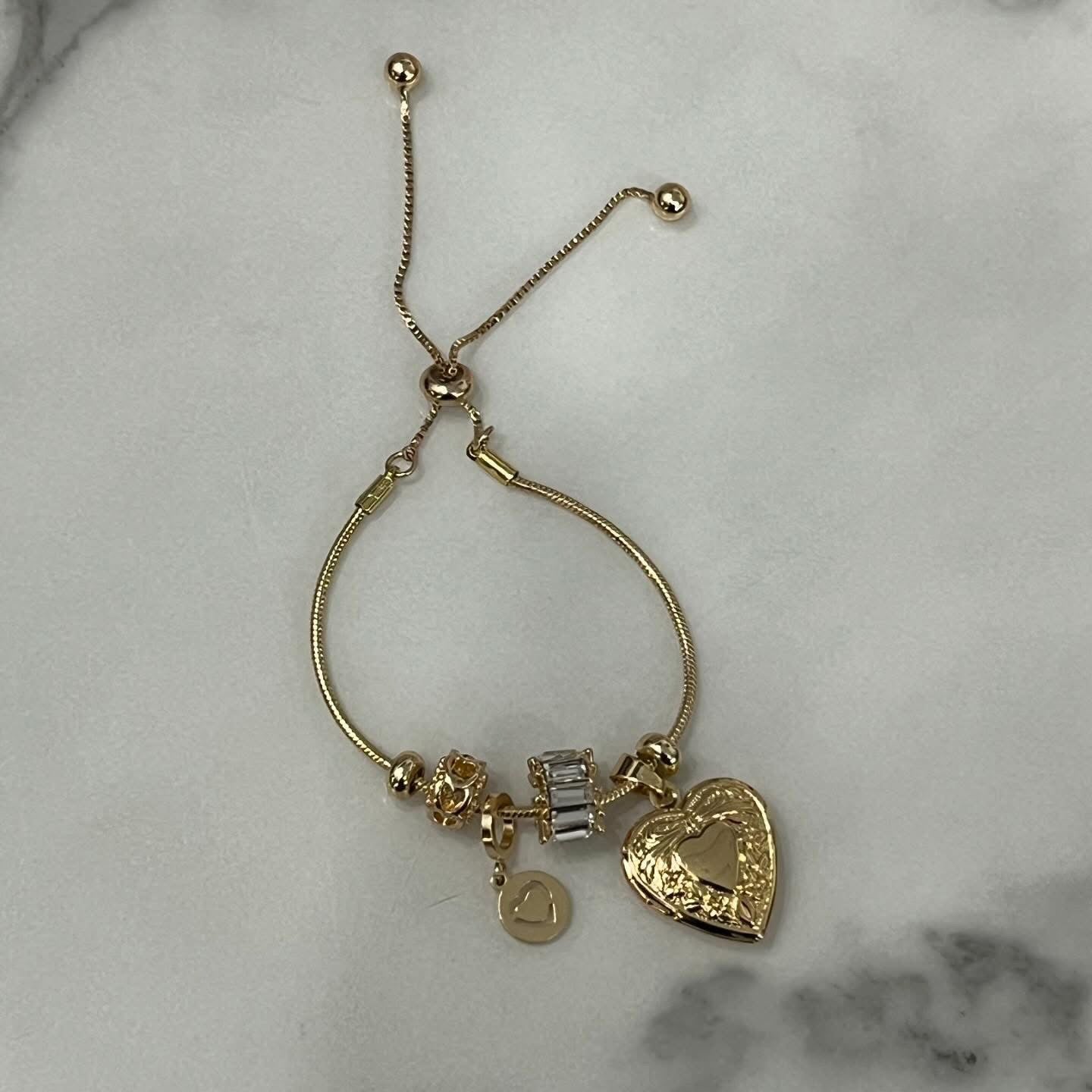 Beniga Memory Charm Locket  Bracelet – A Story on Your Wrist