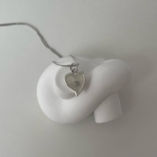 Asymmetrical Heart Necklace