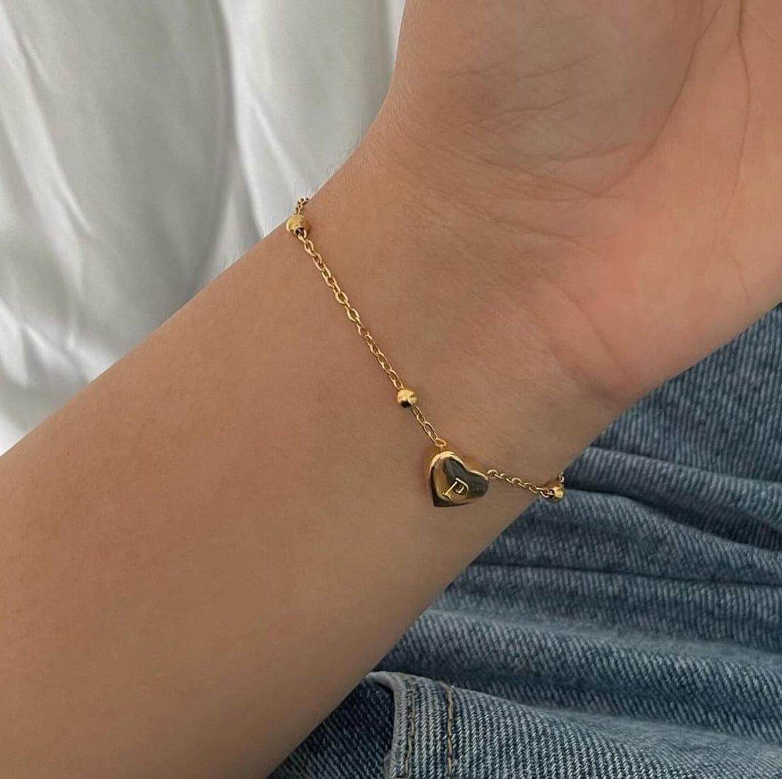 Annaline Initials Bracelet