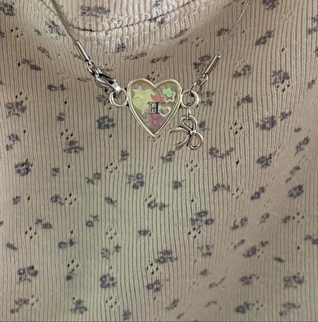 Bowlita Initials Necklace