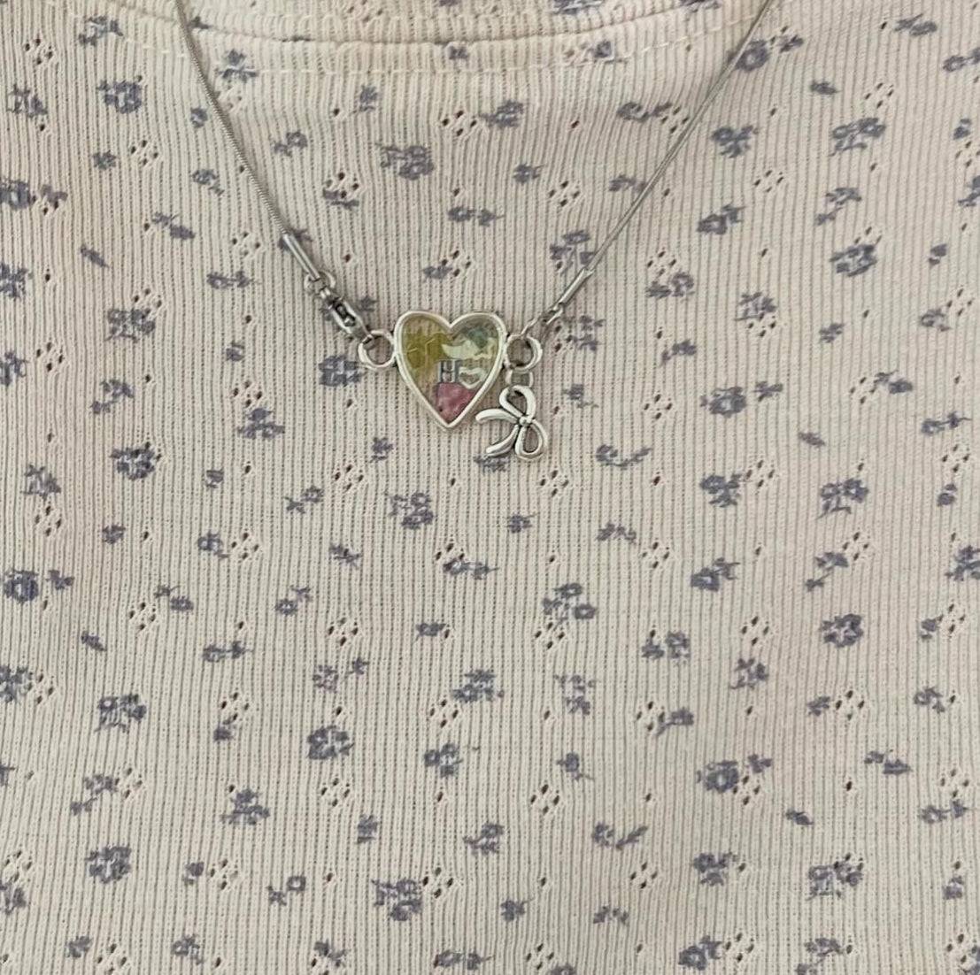Bowlita Initials Necklace