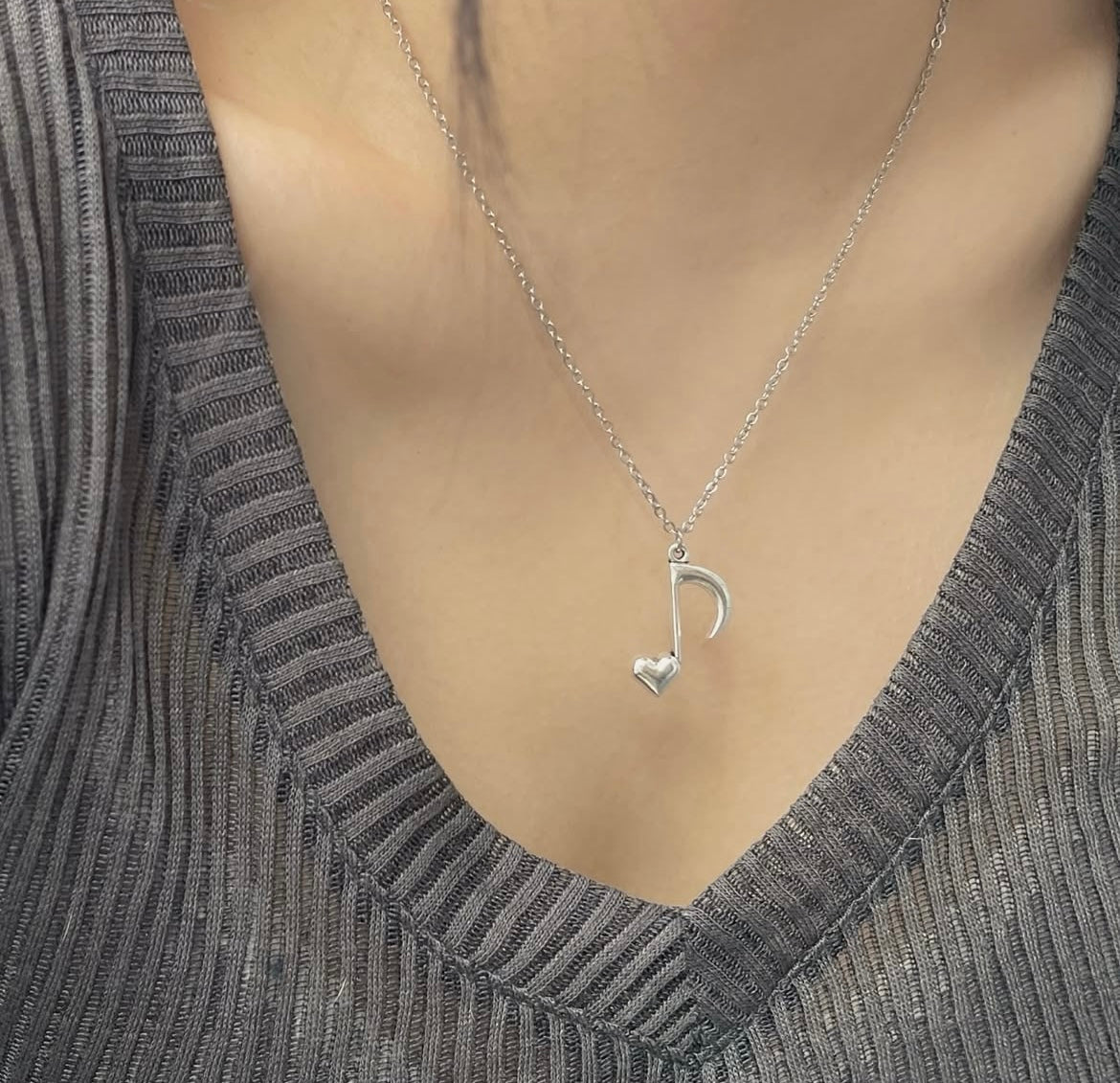 Heart Note Necklace
