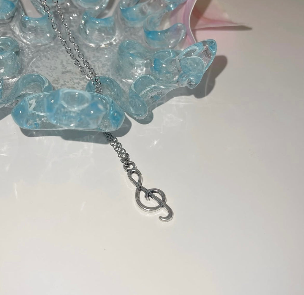Treble Clef Necklace
