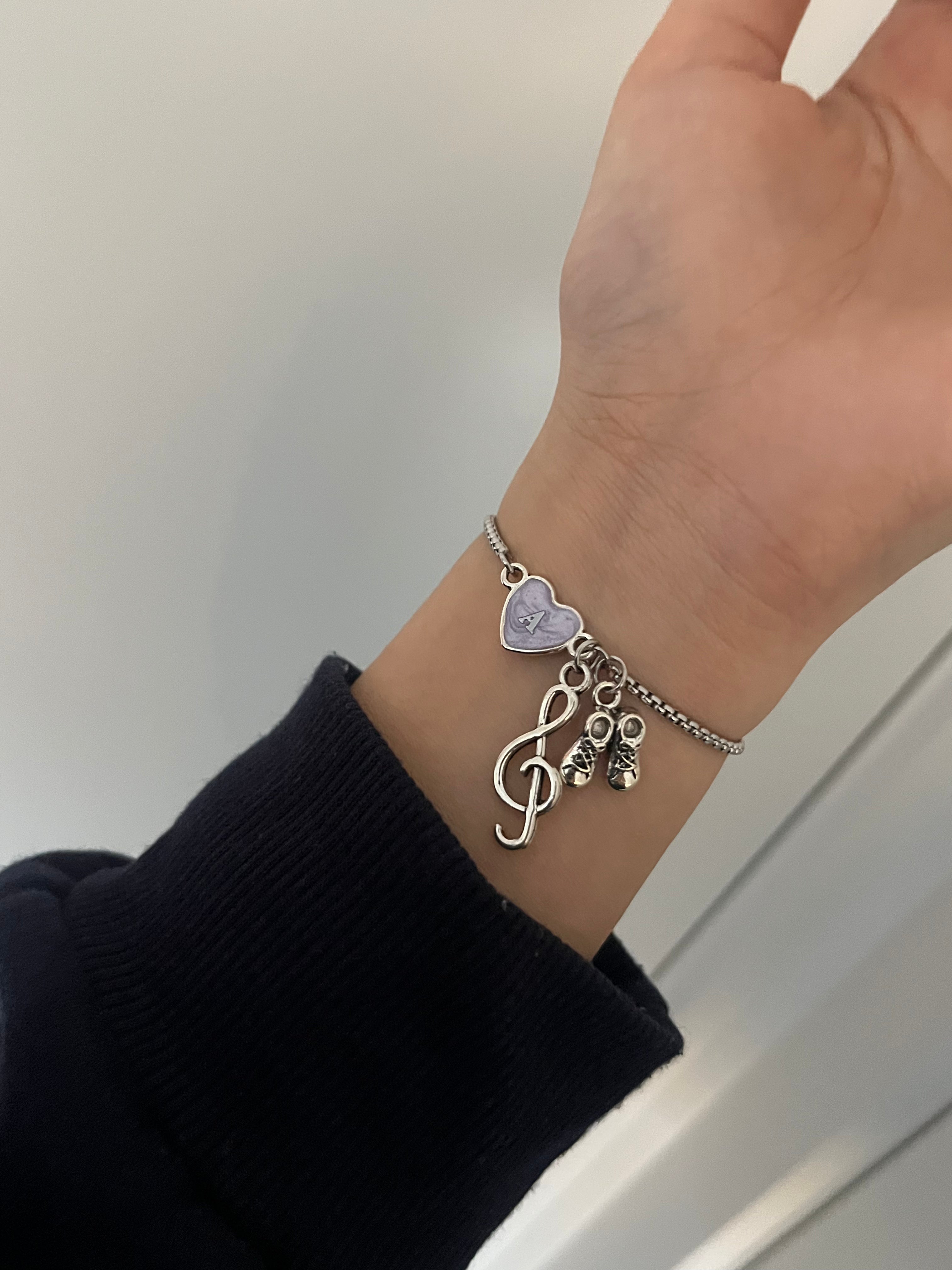 Harmony In Motion Initial Bracelet