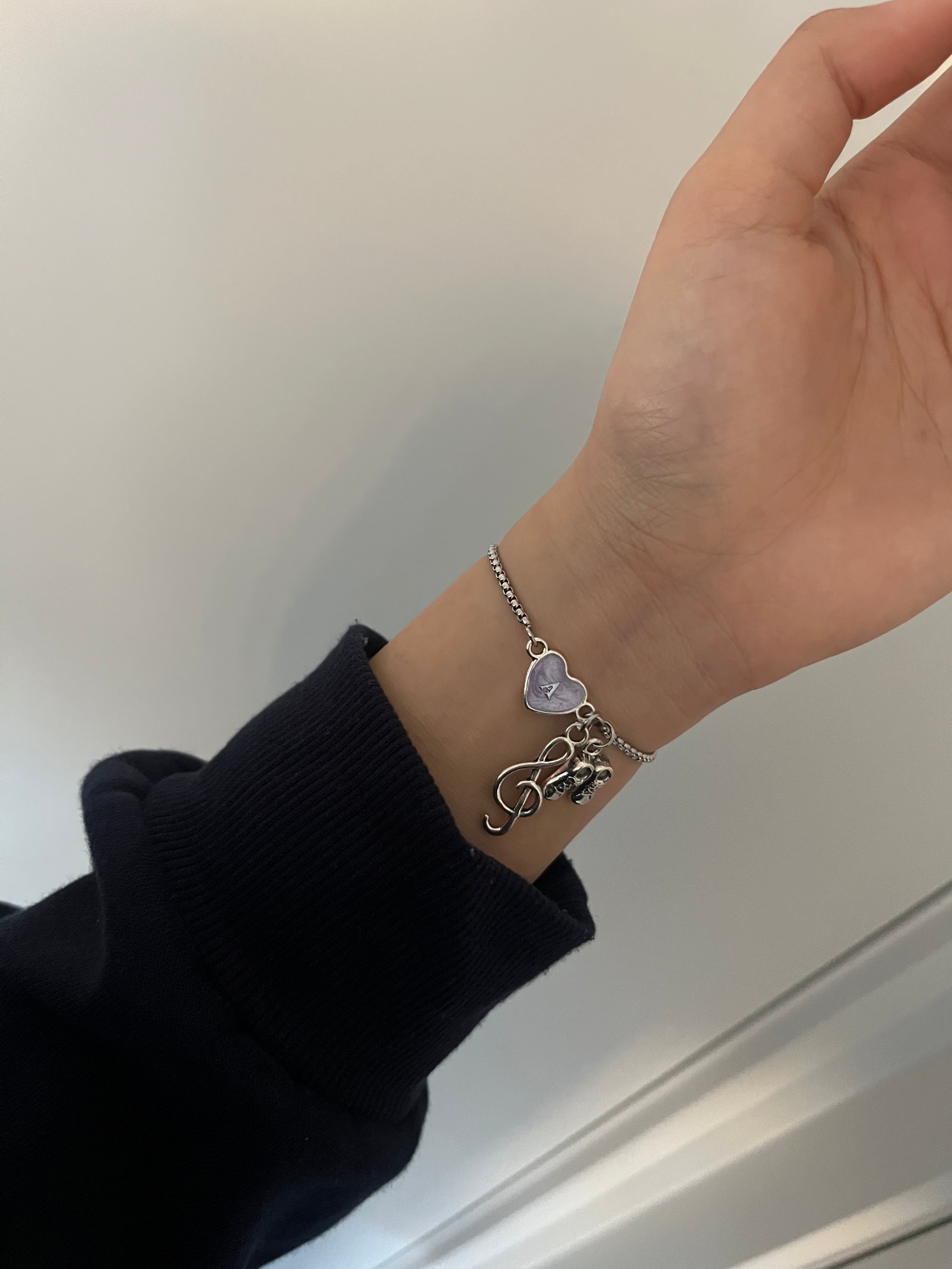 Harmony In Motion Initial Bracelet