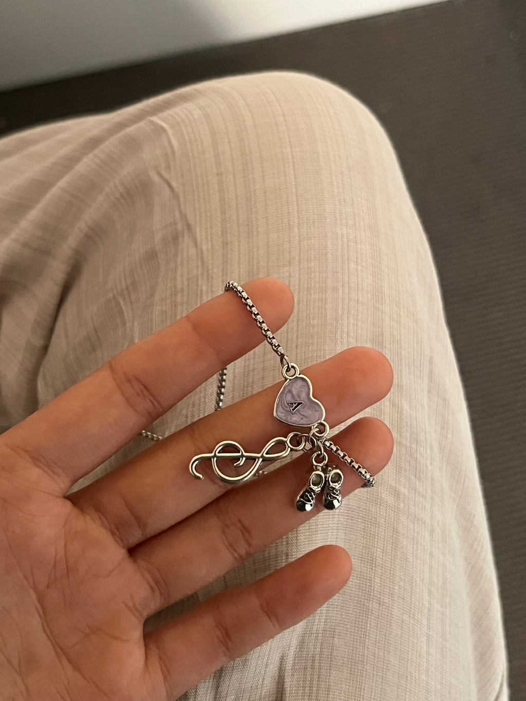 Harmony In Motion Initial Bracelet