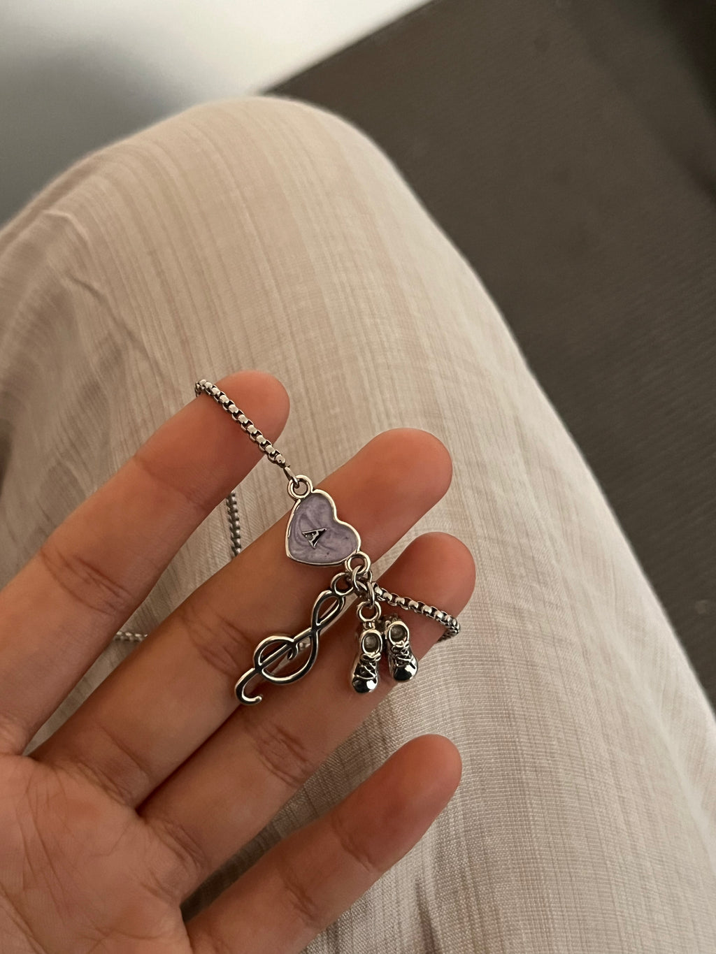 Harmony In Motion Initial Bracelet