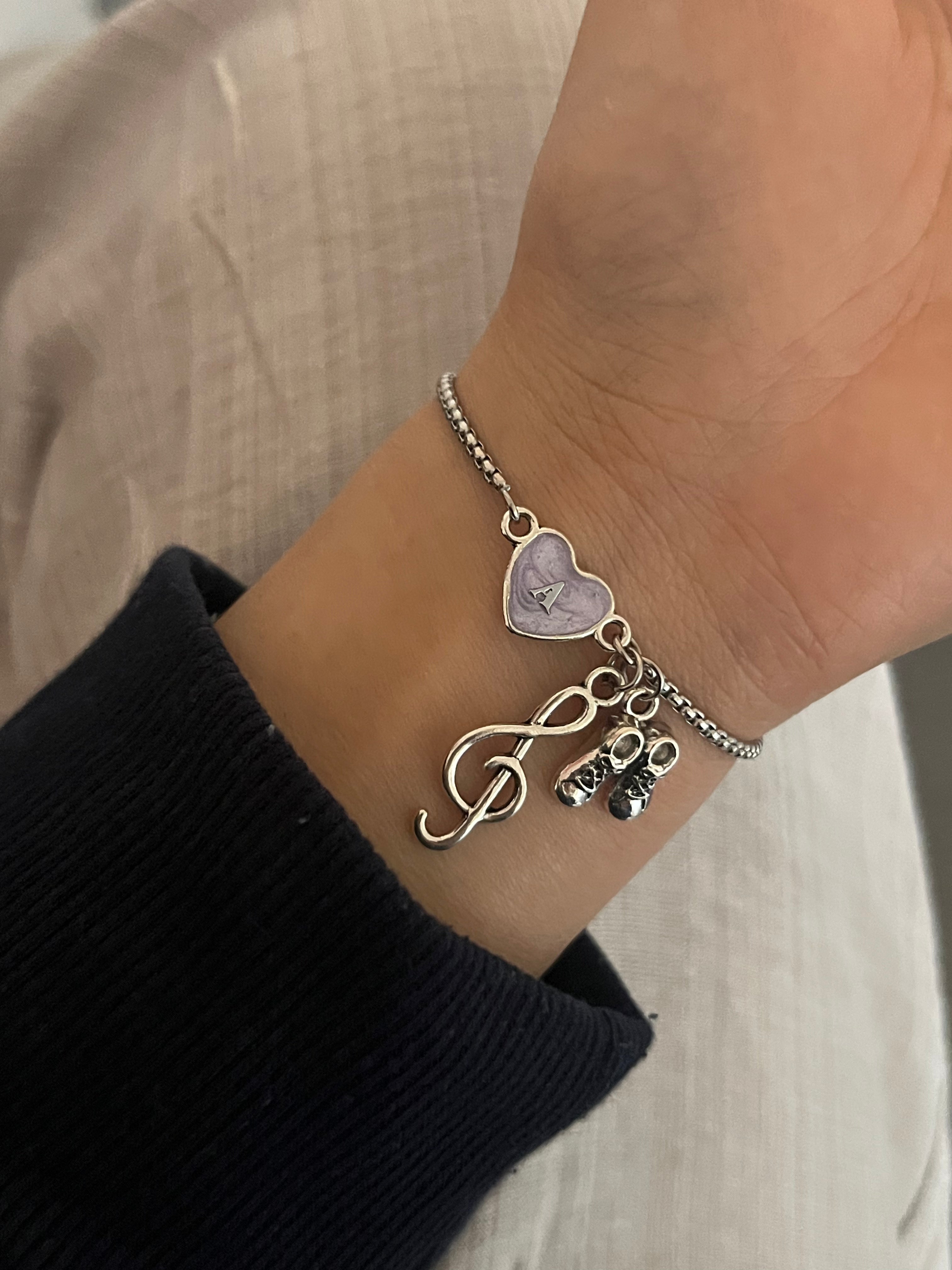 Harmony In Motion Initial Bracelet