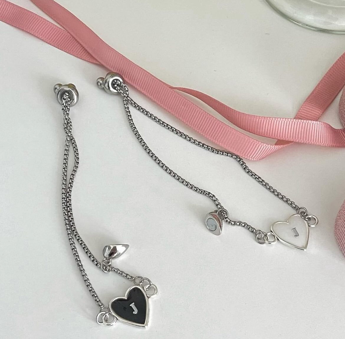 Missmatch Initials Couple Bracelet