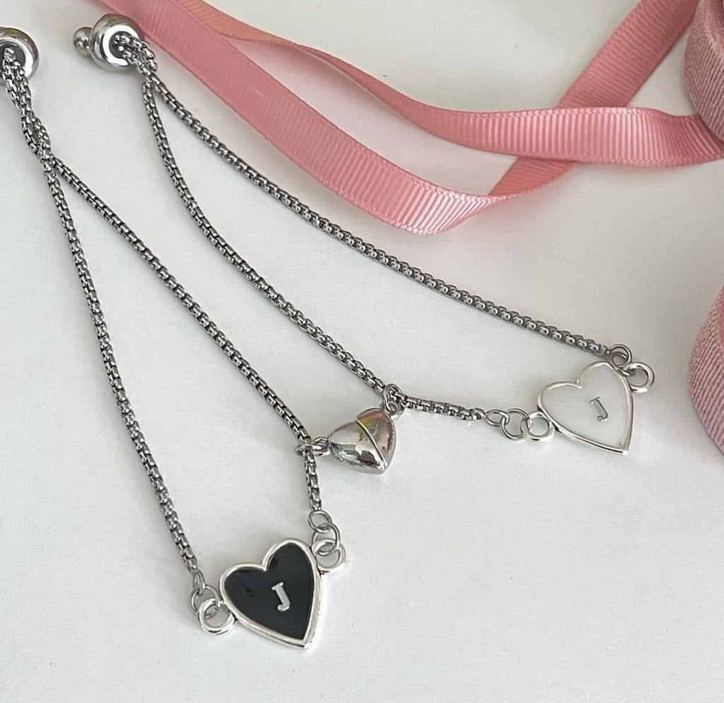 Missmatch Initials Couple Bracelet