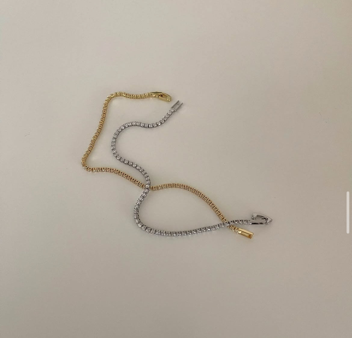 Glitter Tennis Bracelet