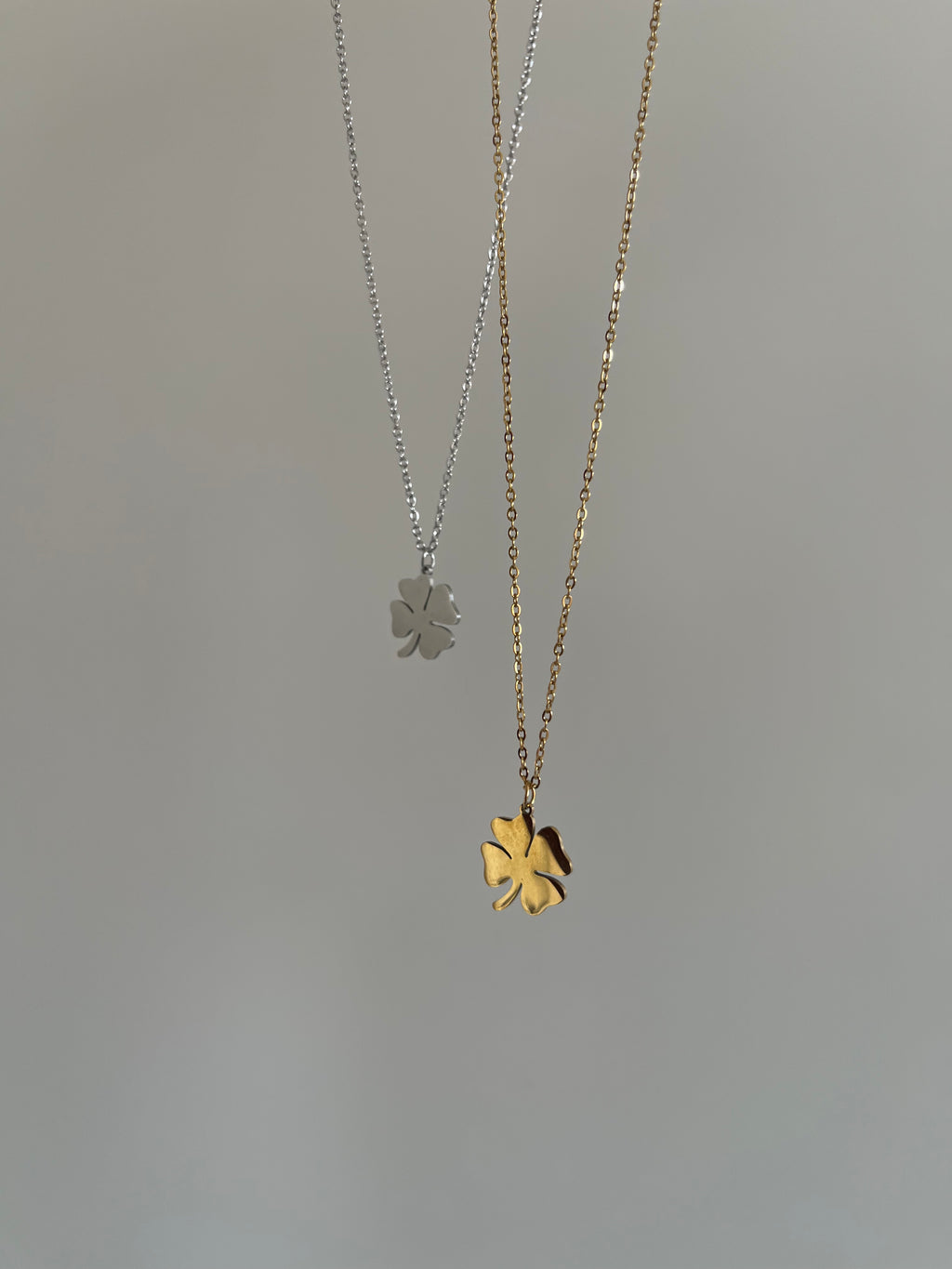 Clover Leaf Lucky Charm Necklace