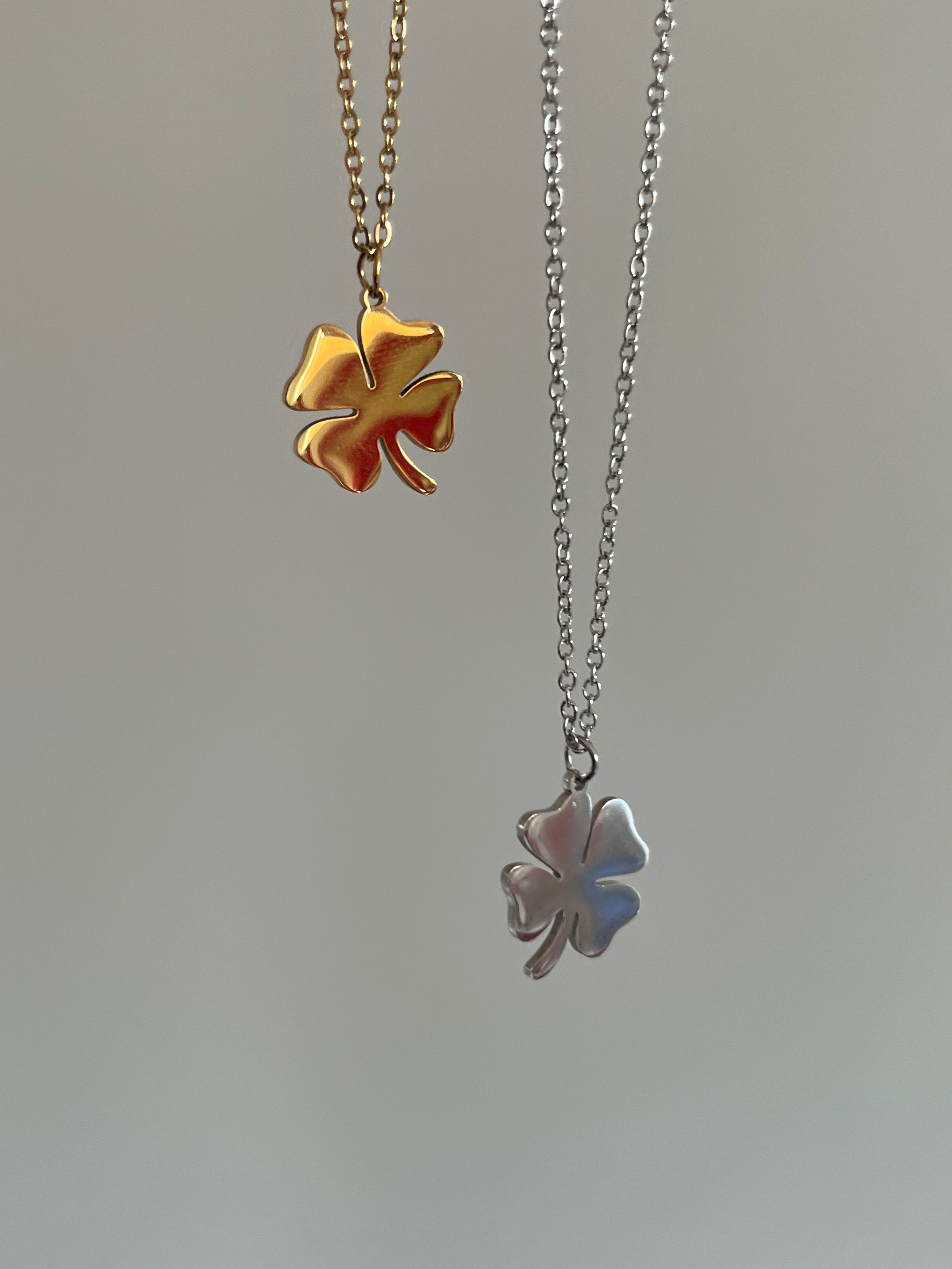 Clover Leaf Lucky Charm Necklace