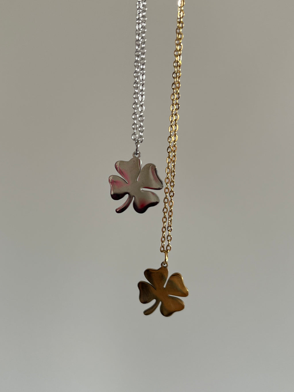 Clover Leaf Lucky Charm Necklace