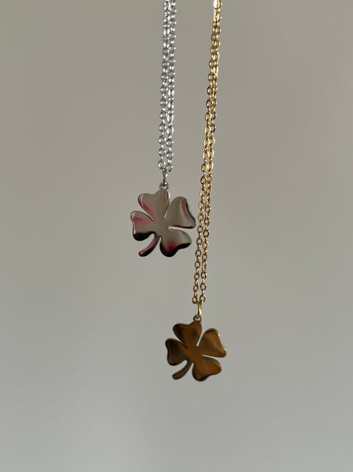Clover Leaf Lucky Charm Necklace