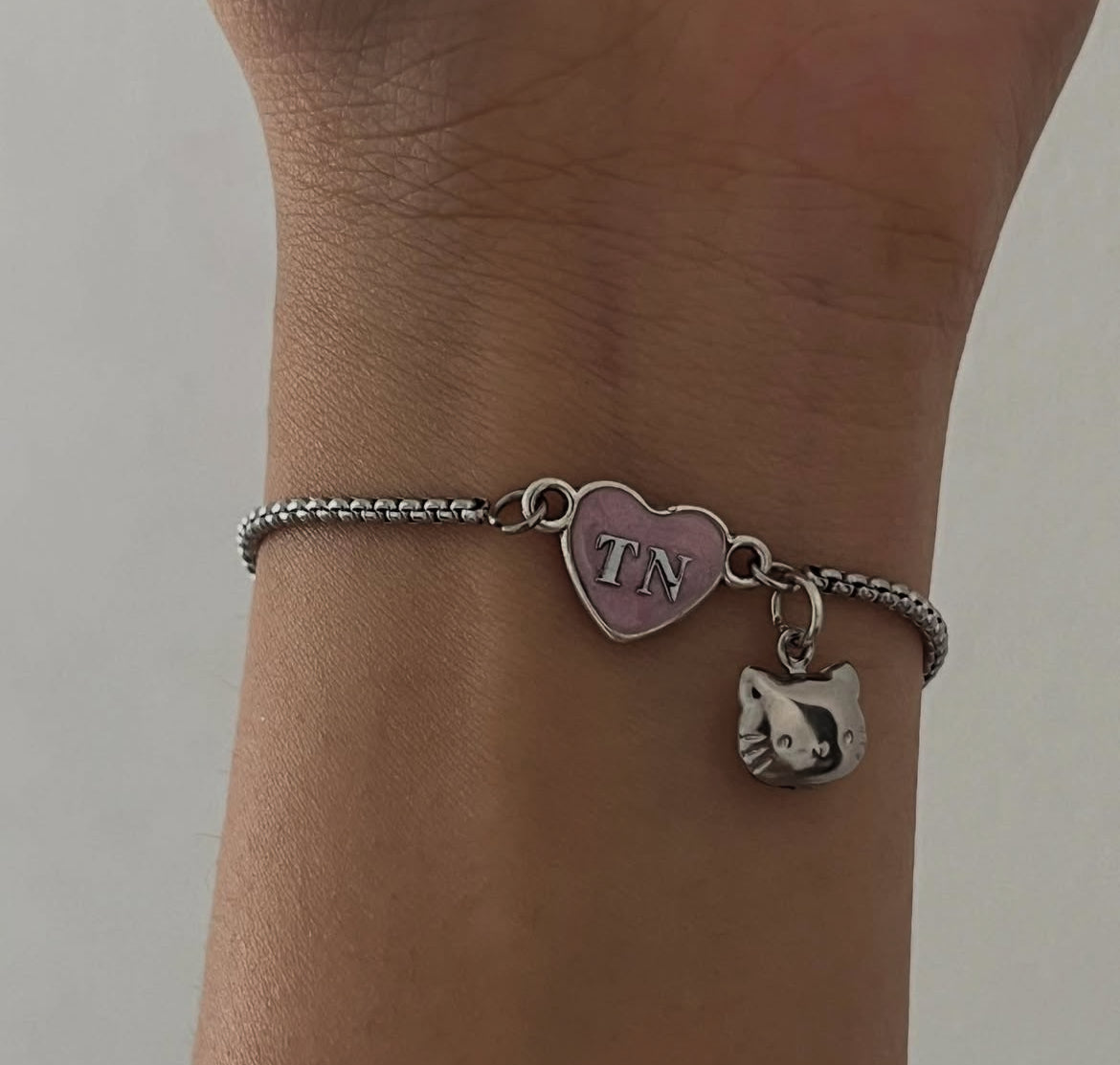 Purr & Pink Handmade Bracelet
