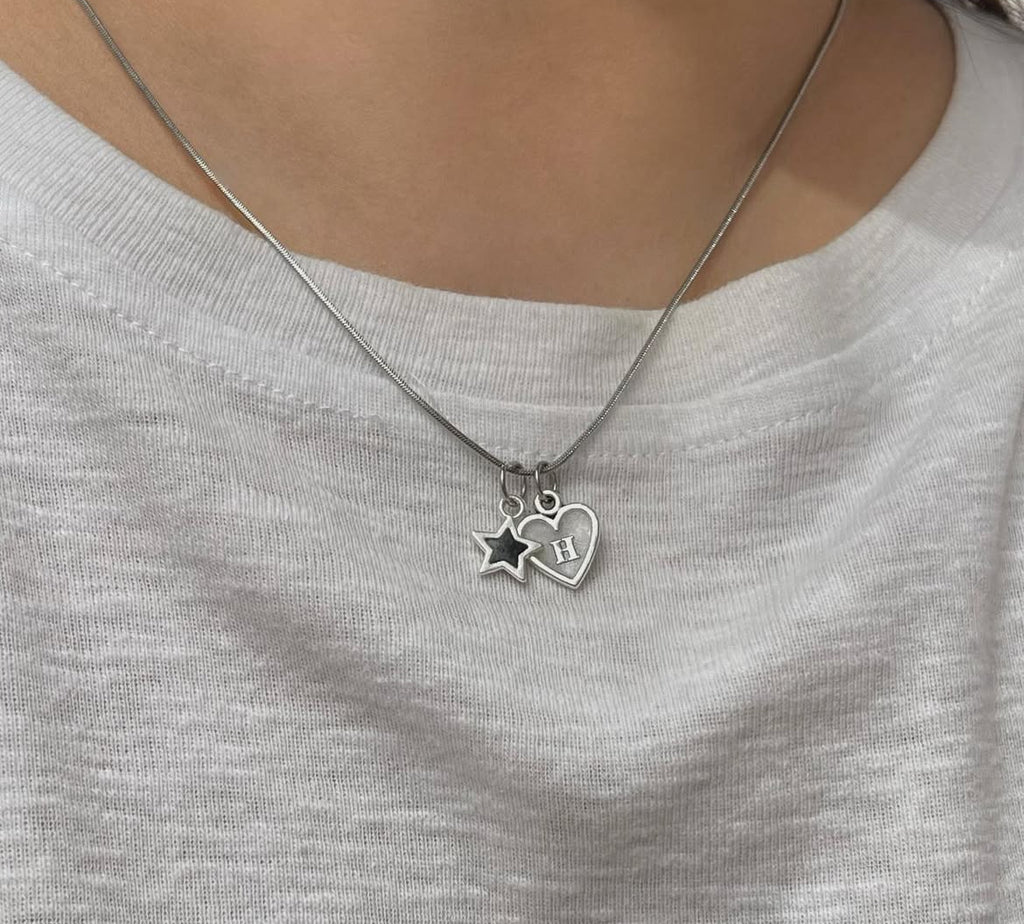 Heart & Star Necklace